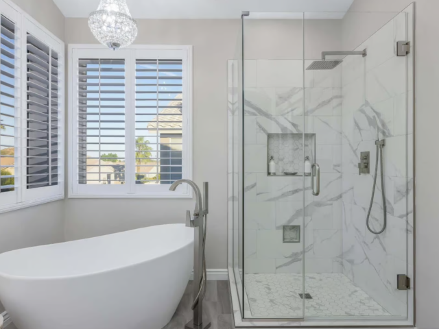 Modern Primary Suite Bathroom Remodel
